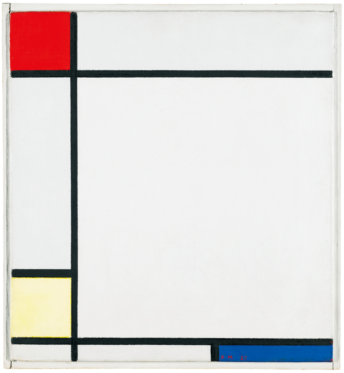  皮特·蒙德里安 Piet Mondrian ——色彩构成6